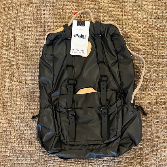 Pajar Black Padded Waterproof Backpack - Picture 1 of 5